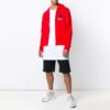 Mona Lisa Zip Up Hoodie “Red”
