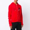 Mona Lisa Zip Up Hoodie “Red”