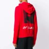 Mona Lisa Zip Up Hoodie “Red”