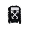 Monalisa Diagonals Print Sweatshirt Men’ s Black