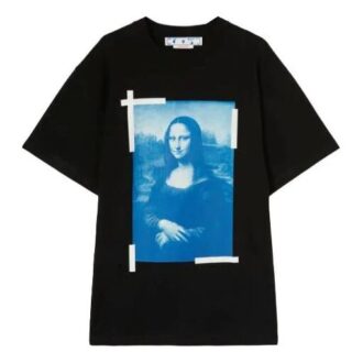 Monalisa Over Short-Sleeve Tee “Black”