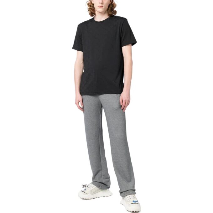 Monogram-Print Crew-Neck Tee