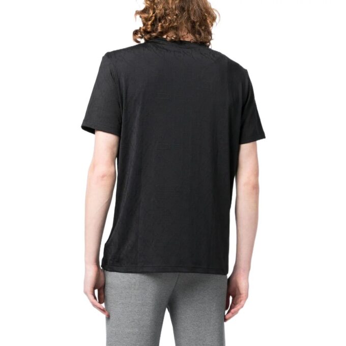 Monogram-Print Crew-Neck Tee