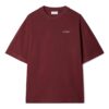 Moon Arrow Skate Cotton T-shirt “Red Purple”