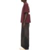 Moon Arrow Skate Cotton T-shirt “Red Purple”