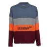 Multi-color Stripe Sweater Men Multi-color