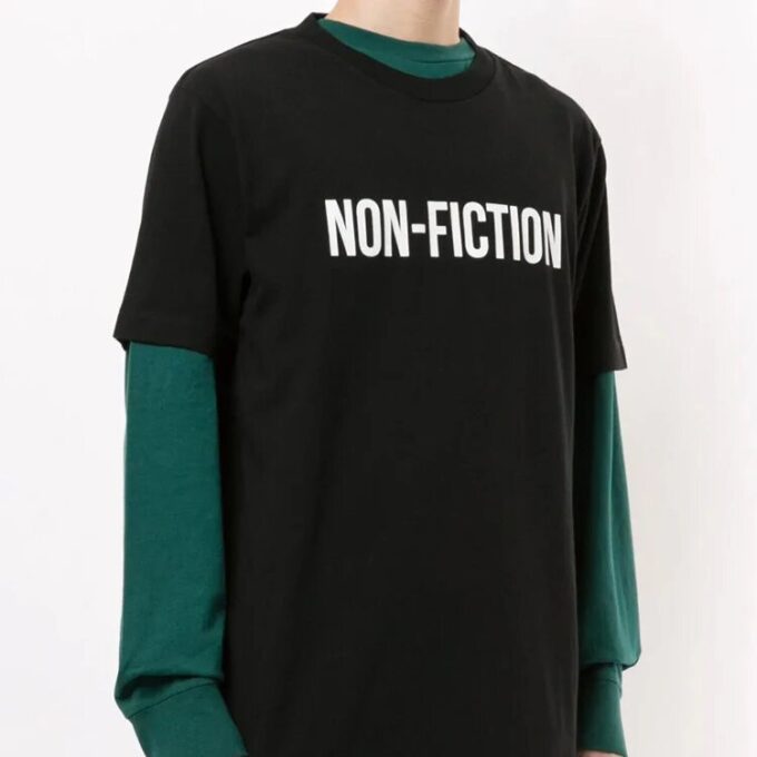 Non-Fiction Alphabet Printing Black