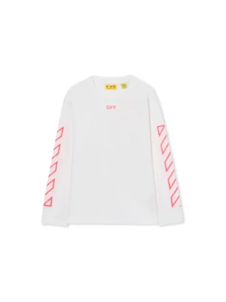 Off Diagonal Long-Sleeved T-shirt