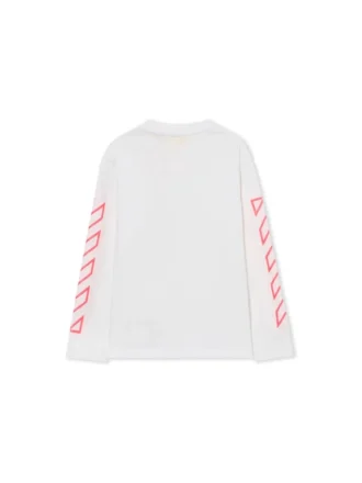 Off Diagonal Long-Sleeved T-shirt
