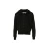 off Logo Printing Zipper Black