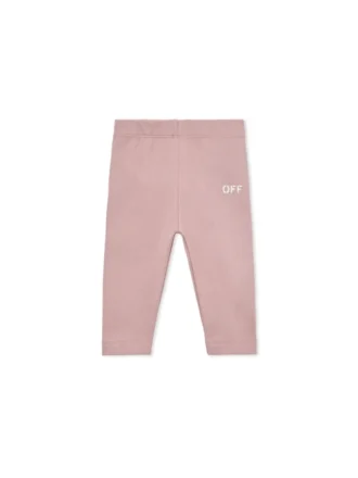 Off Stamp Ribbed Leggings