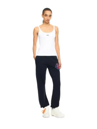Off Stamp Ribbed Tank Top