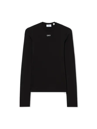 Off Stamp Second Skin Long-Sleeved Crewneck
