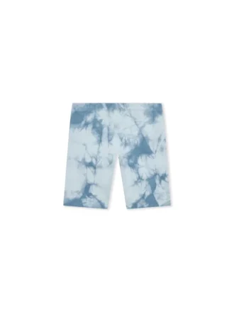 Off Stamp Tie-Dye Ribbed Shorts