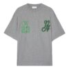 Off-White 23 Varsity Skate Short-Sleeve Tee “Melange Grey”