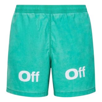 Off-White Bounce Off Sunset Swimshort “Green”
