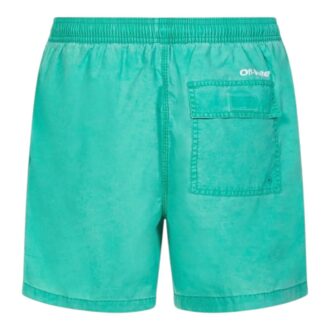 Off-White Bounce Off Sunset Swimshort “Green”