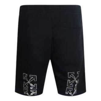 Off-White Caravaggio Arrow Shorts “Black”