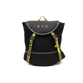 Off-White Men’ s 21 logo Printing Series Functional backpack schoolbag Black Off-White Men’ s 21 logo Printing Series Functional backpack schoolbag Black