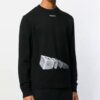 Off-White Men’ s 3d Pattern Pullover Black