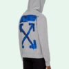 Off-White Men’ s Acrylic Arrows Slim Multi-Color Arrow Printing Gray