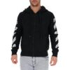 Off-White Men’ s Alphabet Arrow Zipper Black