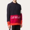Off-White Men’ s Alphabet logo Knit