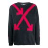 Off-White Men’ s Arrow Intarsia Black