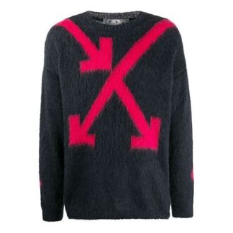 Off-White Men’ s Arrow Intarsia Black