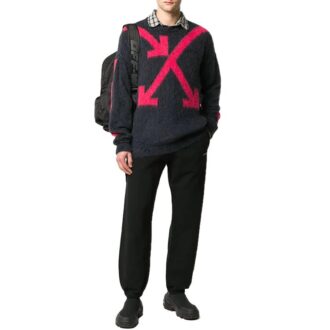Off-White Men’ s Arrow Intarsia Black