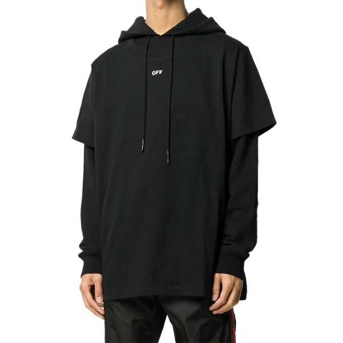 Off-White Men’ s Arrow Logo Black