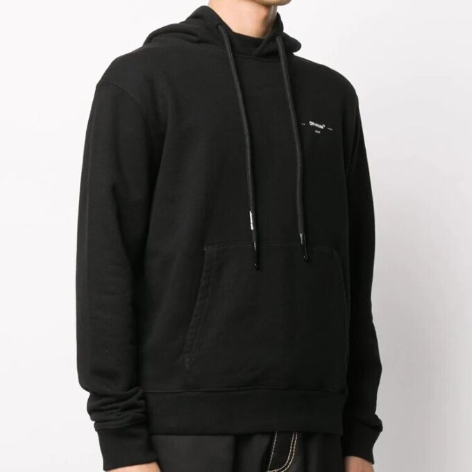 Off-White Men’ s Arrow Logo Black
