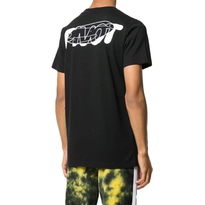 Off-White Men’ s Arrow Printing Black T-Shirt