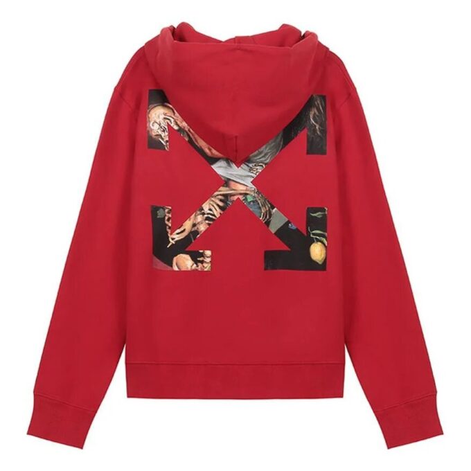 Off-White Men’ s Arrow Printing Red