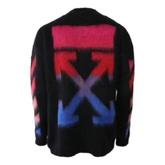 Off-White Men’ s Back Arrow Loose Fit Black