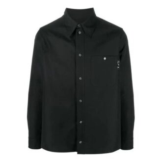 Off-White Men’ s Back Logo Cargo Black Shirt