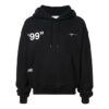 Off-White Men’ s Back Printing Loose Black
