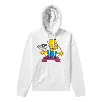 Off-White Men’ s Bart Simpson Printing White