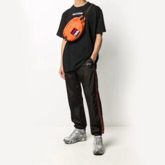 Off-White Men’ s Bookish Black Sports Pants/Trousers/Joggers Off-White Men’ s Bookish Black Sports Pants/Trousers/Joggers