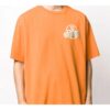 Off-White Men’ s Bronzing Arrow Rubber Strap Patch Short Sleeve T-Shirt