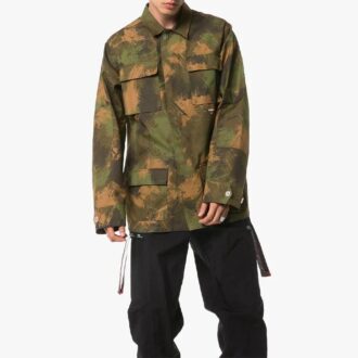 Off-White Men’ s c/ Camouflage Jacket Green Off-White Men’ s c/ Camouflage Jacket Green