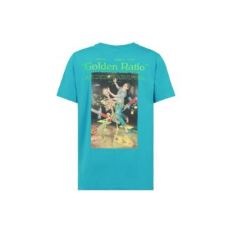 Off-White Men’ s C/O Virgil Abloh Skeleton Character Printing Short Sleeve Ordinary Version Blue T-Shirt Off-White Men’ s C/O Virgil Abloh Skeleton Character Printing Short Sleeve Ordinary Version Blue T-Shirt