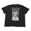Off-White Men’ s C/O VIRGIL ABLOH Skeleton Painting Short Sleeve Loose Fit Black T-Shirt