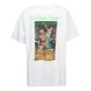 Off-White Men’ s C/O VIRGIL ABLOH Skeleton Painting Short Sleeve Loose Fit White T-Shirt