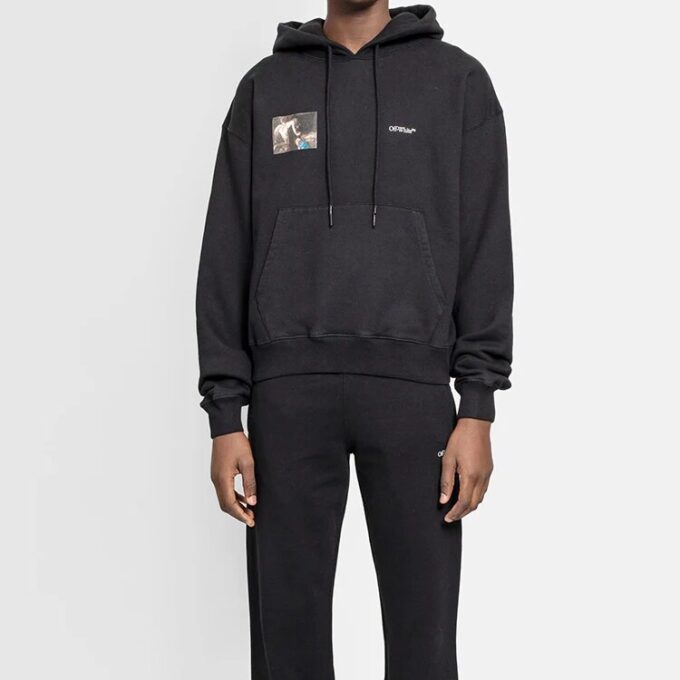 Off-White Men’ s c/o Virgil Caravaggio Printing Black