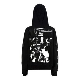 Off-White Men’ s Caravaggio Back Printing Black Off-White Men’ s Caravaggio Back Printing Black