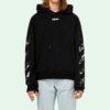 Off-White Men’ s Caravaggio Back Printing Black