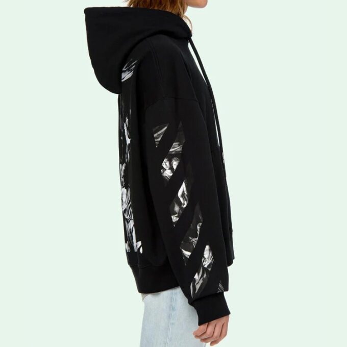 Off-White Men’ s Caravaggio Back Printing Black