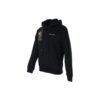 Off-White Men’ s Caravaggio Painting Character Alphabet Cotton Hooded Long Sleeves Pullover Black