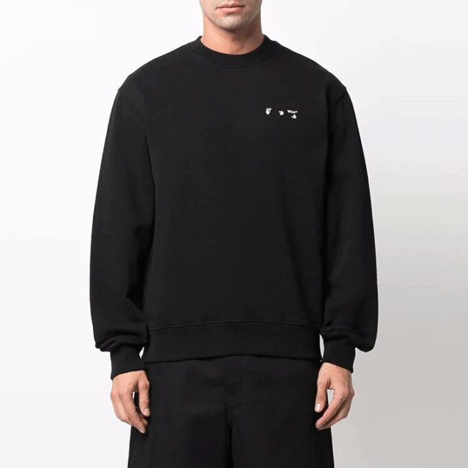 Off-White Men’ s Caravaggio Painting Round Neck Black